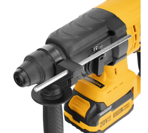 Перфоратор аккумуляторный бесщет. RHH-BL-20-28, 3 Дж, Li-Ion, 20 В// Denzel