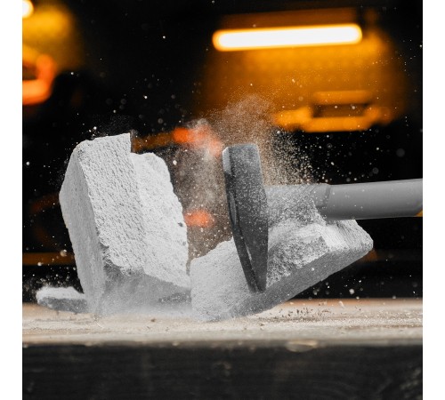 Молоток слесарный, 200 г, кованый, фибергласовая рукоятка c TPR покрытием Denzel