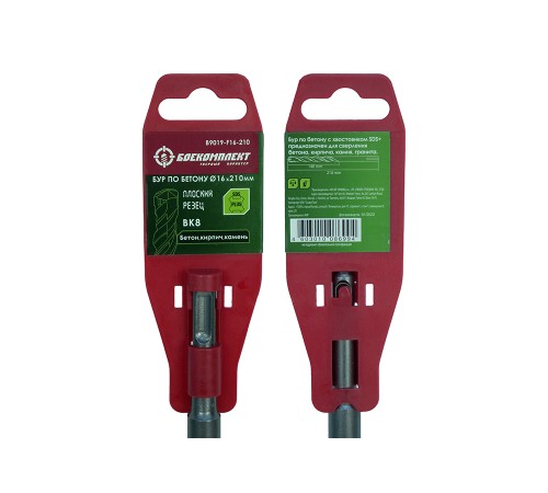 Бур SDS+ БОЕКОМПЛЕКТ B9019-F16-210 Бур SDS+ БОЕКОМПЛЕКТ B9019-F16-210