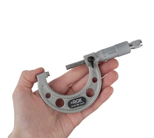 Микрометр RGK MPM-50 с поверкой
