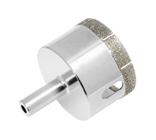 Сверло по стеклу и керамической плитке, 45 х 55 мм, цилиндрический хвостовик Сибртех