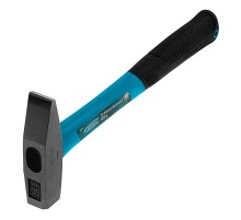 Молоток слесарный, 400 г, квадратный боек, фибергласовая обрезиненная рукоятка Gross