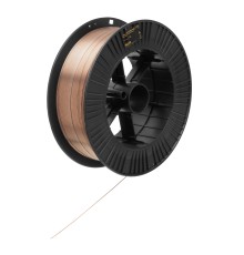 Омедненная проволока ER70S-6, диам. 1 мм, 15 кг, диам. катушки D300 Denzel
