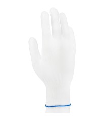 Перчатки Нейлон, 13 класс, белые, XL