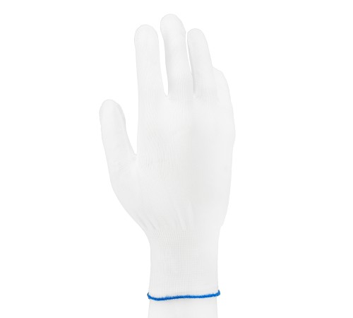 Перчатки Нейлон, 13 класс, белые, XL Перчатки Нейлон, 13 класс, белые, XL