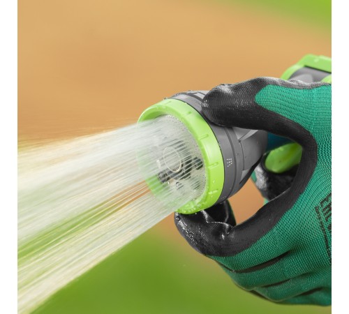 Пистолет-распылитель, 8 режимов, регулируемый, металлический, с курком, LUXE Palisad