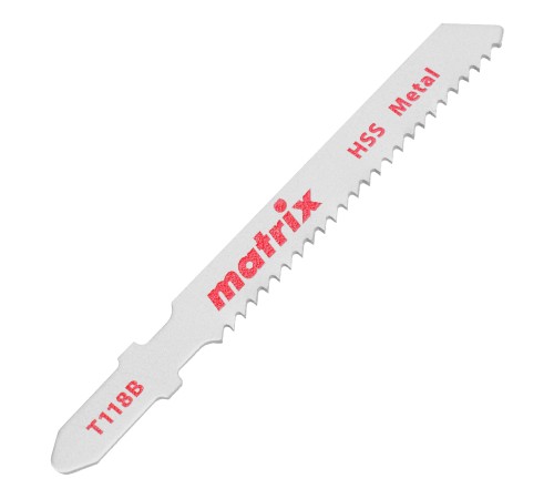 Полотна для электролобзика  по металлу, 3 шт, T118B, 50 x 2 мм, HSS Matrix