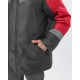 Куртка зимняя Легион (тк.OxLine), т.серый/красный