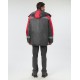Куртка зимняя Легион (тк.OxLine), т.серый/красный