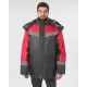 Куртка зимняя Легион (тк.OxLine), т.серый/красный