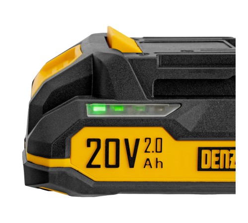 Батарея аккумуляторная BH-20-2.0, Li-Ion, 20 В, 2,0 Ач// Denzel