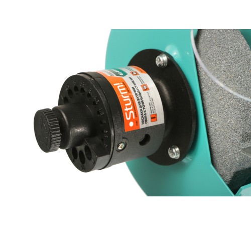 Станок точильный дисково-ленточный BG61150 Sturm!,350Вт,150 мм,50*686, подключение насадки для заточки сверл