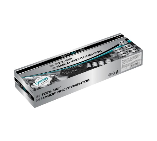 Набор головок Torx , 14 предметов, 1/4, 3/8, 1/2 Stels Набор головок Torx , 14 предметов, 1/4, 3/8, 1/2 Stels
