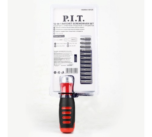 Набор бит с рукояткой P.I.T. ADVANCE HSDR04-0012A