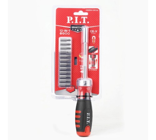 Набор бит с рукояткой P.I.T. ADVANCE HSDR04-0012A