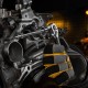 Набор инструментов, 1/2", 1/4", 3/8", CrV, S2, пластиковый кейс, 144 предмета Denzel