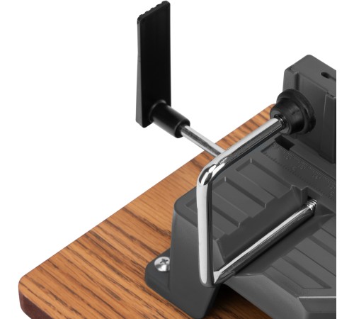 Стусло прецизионное, двухплоскостное, пила 600 мм, две прижимные струбцины, ограничительный упор Gross