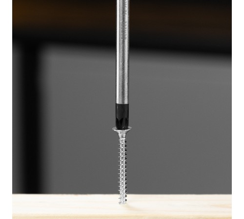 Отвертка, PZ3x150 мм, S2, 3к рукоятка Denzel