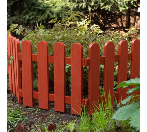 Забор декоративный "Классика", 29 х 224 см, терракот, Palisad Забор декоративный "Классика", 29 х 224 см, терракот, Palisad