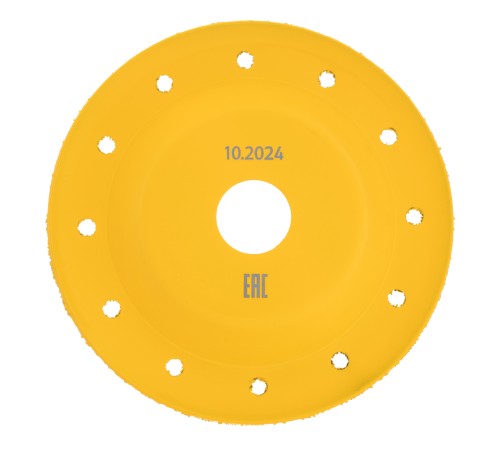 Чашка твердосплавная зачистная,125 мм, Наклонная, мелкое зерно #32// Denzel