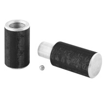 Петля гаражная с шаром, D 40 x 140 мм, 2 шт, Сибртех