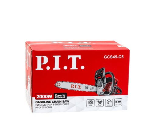 Пила цепная бензиновая P.I.T. GCS45-C5