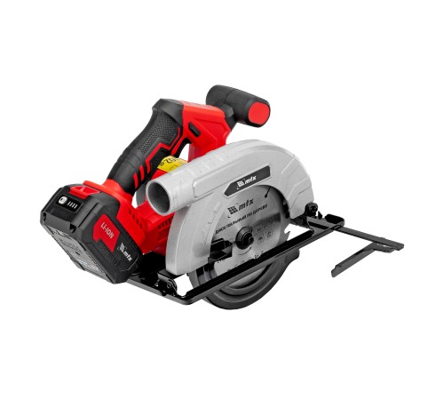 Пила циркулярная аккумуляторная CCSU-20-165, 165 мм, Li-Ion, 20 В// MTX