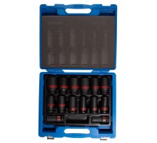 Набор ударных глубоких торцевых головок 3/4", шестигранные, 3/4"-1-5/8", 14 предметов KING TONY 6414SP Набор ударных глубоких торцевых головок 3/4", шестигранные, 3/4"-1-5/8", 14 предметов KING TONY 6414SP