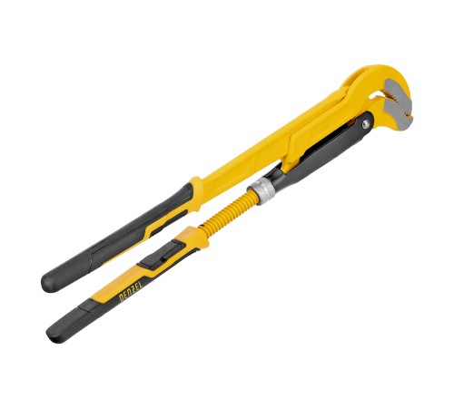 Ключ трубный рычажный №2, 1,5", цельнокованый, CrV, тип "S" Denzel