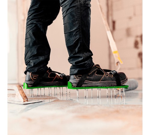 Шипованные насадки на обувь для наливного пола Сибртех