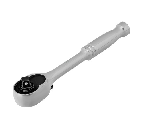 Ключ-трещотка 1/4", CrV, 120 зубьев, цельнометаллический, хром Gross Ключ-трещотка 1/4", CrV, 120 зубьев, цельнометаллический, хром Gross