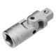 Набор инструментов, 1/2", 1/4", CrV, 12 гранные головки, пластиковый кейс, 76 предметов Stels