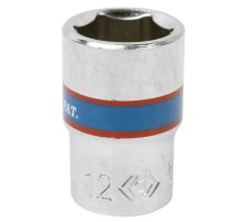 Головка торцевая стандартная шестигранная 1/4", 12 мм KING TONY 233512M Головка торцевая стандартная шестигранная 1/4", 12 мм KING TONY 233512M