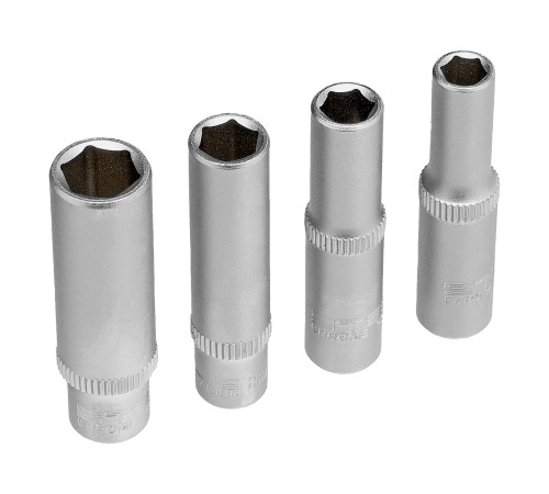 Набор инструментов, 1/4, CrV, пластиковый кейс, 57 предметов Stels