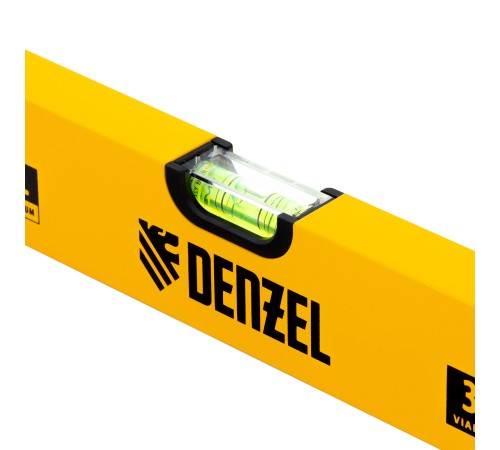 Уровень алюминиевый, 1500 мм, фрезерованный, 3 глазка Denzel