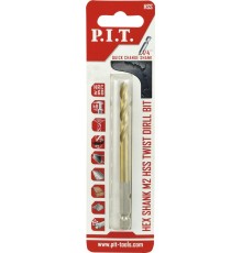 Сверло по металлу с шестигранным хвостовиком P.I.T. AMED12-0008