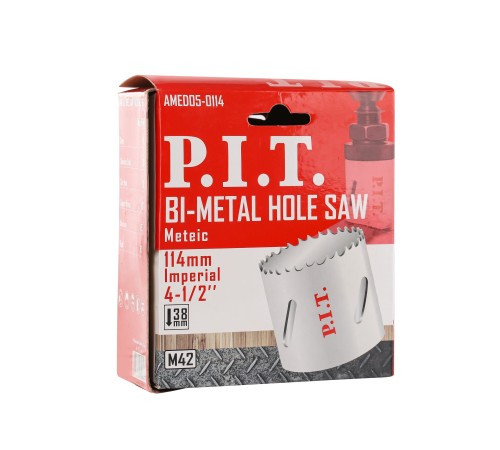 Коронка биметаллическая по металлу P.I.T.1AMED05-0114