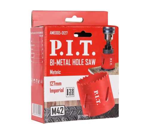 Коронка биметаллическая по металлу P.I.T.1AMED05-0127