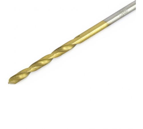 Сверло по металлу, 3.8 мм, HSS, нитридтитановое покрытие, цилиндрический хвостовик Matrix
