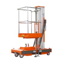 Подъемник мачтовый аккумуляторный 125 кг 9/11 м TOR GTWY9-100 DC (G)