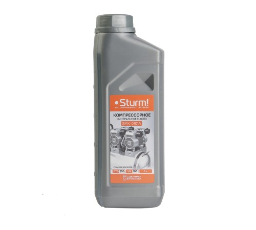 Масло компрессорное AIR COMPRESSOR LUBRICANT, VG100, 1л, Sturm! Масло компрессорное AIR COMPRESSOR LUBRICANT, VG100, 1л, Sturm!