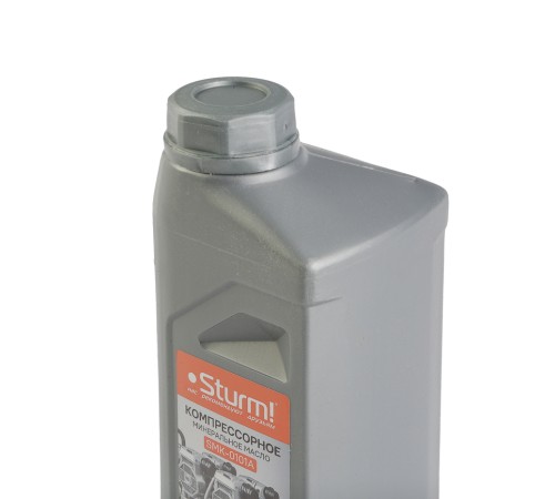 Масло компрессорное AIR COMPRESSOR LUBRICANT, VG100, 1л, Sturm! Масло компрессорное AIR COMPRESSOR LUBRICANT, VG100, 1л, Sturm!