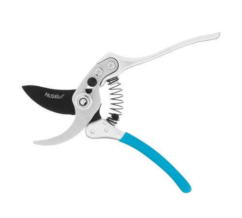 Секатор прямого реза, 230 мм, усиленный, нижняя рукоятка в ПВХ - оболочке, Luxe, Palisad