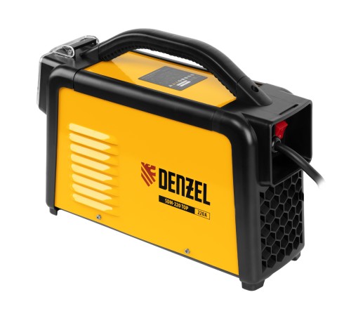 Аппарат инвертор. дуговой сварки SDM-220 Top, 220 А, ПВ 60% кейс// Denzel