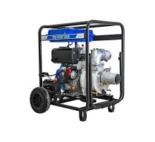 Мотопомпа дизельная TSS PDST100E (электростартер, АКБ)