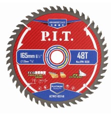 Диск пильный по дереву P.I.T. ACTW12-165T48