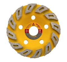 Чашка алмазная зачистная, 125 мм, Турбо Denzel