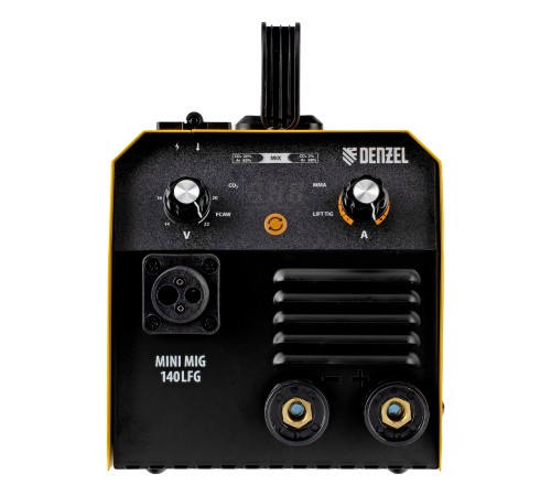 Аппарат инвертор. полуавтомат. сварки Mini MIG-140LFG, 140 А, ПВ 60%// Denzel