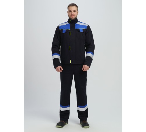 Костюм Бостон IMP (тк.Саржа,320) п/к, т.синий/васильковый Костюм Бостон IMP (тк.Саржа,320) п/к, т.синий/васильковый