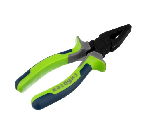 Плоскогубцы комбинированные, 160 мм, фосфатирование, трехкомпонентные рукоятки Сибртех